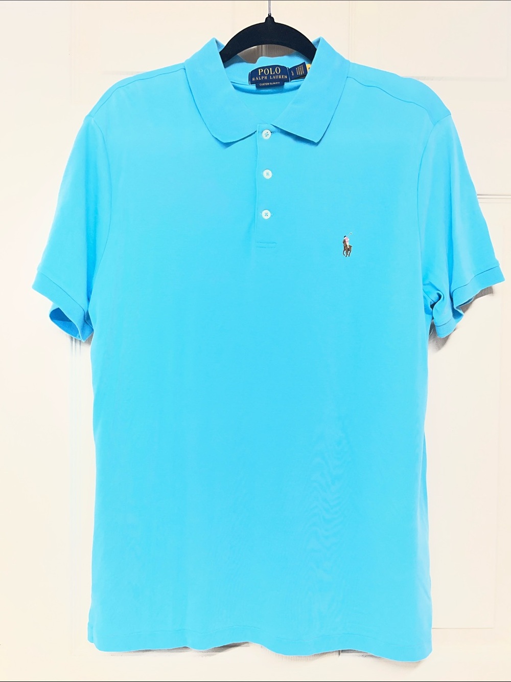 Polo by Ralph Lauren Turquoise Short-Sleeve Polo Shirt
